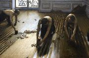 Gustave Caillebotte The Floor Scrapers (nn020 china oil painting reproduction